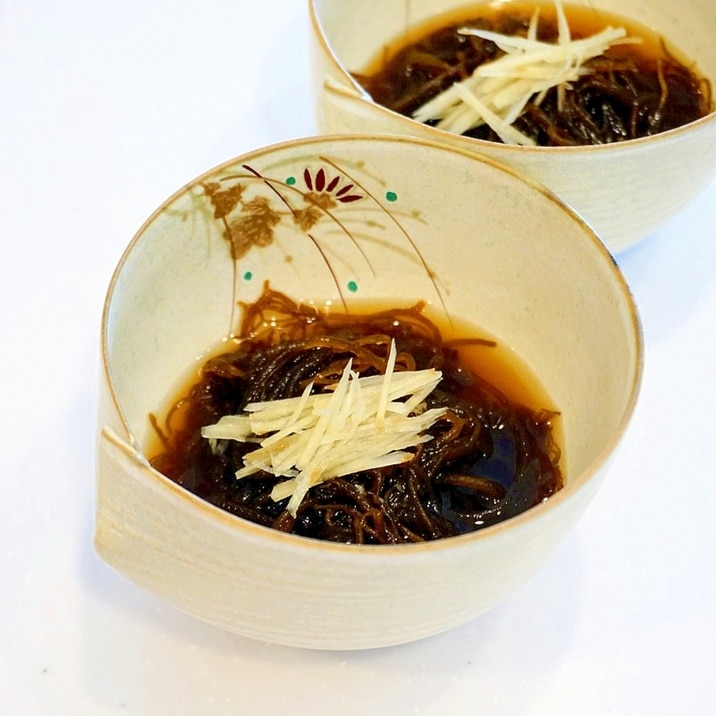 生もずくで作る!もずく酢